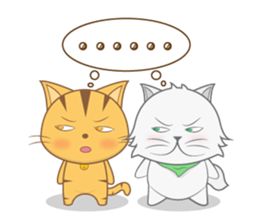 Tata & Ploy The Cat sticker #2620953