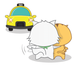 Tata & Ploy The Cat sticker #2620957