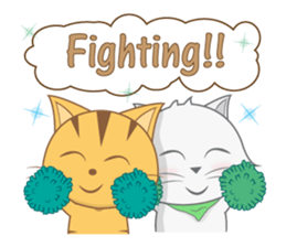 Tata & Ploy The Cat sticker #2620960