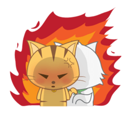 Tata & Ploy The Cat sticker #2620961