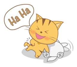 Tata & Ploy The Cat sticker #2620963