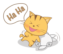 Tata & Ploy The Cat sticker #2620963