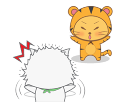 Tata & Ploy The Cat sticker #2620965