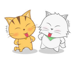 Tata & Ploy The Cat sticker #2620966