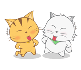 Tata & Ploy The Cat sticker #2620966