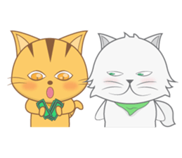 Tata & Ploy The Cat sticker #2620968