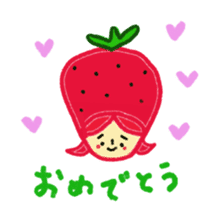 Taremayu Suzuchan vesetables & fruits sticker #2621585