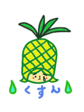 Taremayu Suzuchan vesetables & fruits sticker #2621591