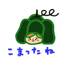 Taremayu Suzuchan vesetables & fruits sticker #2621592