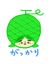 Taremayu Suzuchan vesetables & fruits sticker #2621600