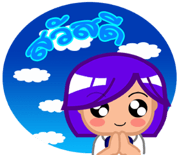 Little Kana by Viccvoon Studio sticker #2621809