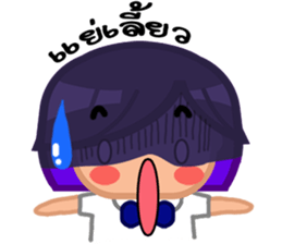 Little Kana by Viccvoon Studio sticker #2621811