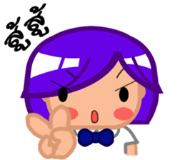 Little Kana by Viccvoon Studio sticker #2621813