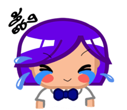 Little Kana by Viccvoon Studio sticker #2621814