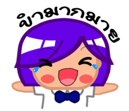 Little Kana by Viccvoon Studio sticker #2621815