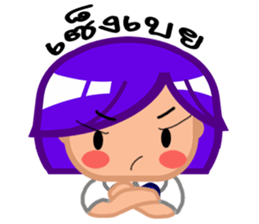 Little Kana by Viccvoon Studio sticker #2621819