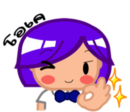 Little Kana by Viccvoon Studio sticker #2621821