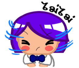 Little Kana by Viccvoon Studio sticker #2621825