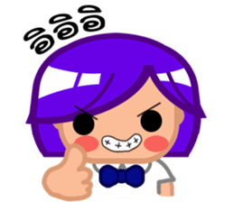 Little Kana by Viccvoon Studio sticker #2621827