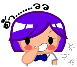 Little Kana by Viccvoon Studio sticker #2621829