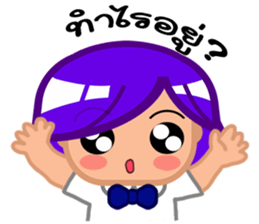 Little Kana by Viccvoon Studio sticker #2621840