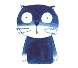 MUMU CAT & FISH sticker #2621889