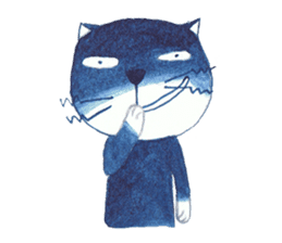MUMU CAT & FISH sticker #2621892