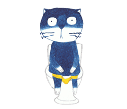 MUMU CAT & FISH sticker #2621898