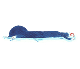 MUMU CAT & FISH sticker #2621902