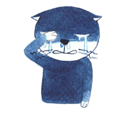 MUMU CAT & FISH sticker #2621910