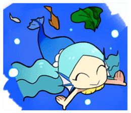 So fresh? Mermaid! sticker #2622091