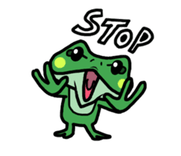Frog Reply sticker #2622134