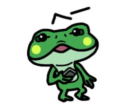 Frog Reply sticker #2622143