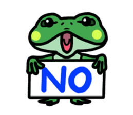 Frog Reply sticker #2622150