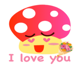 uncool mushrooms sticker #2622891