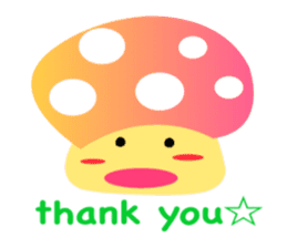 uncool mushrooms sticker #2622894