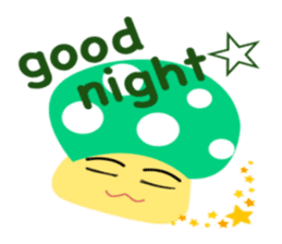 uncool mushrooms sticker #2622907