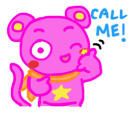 Kumaru, The Mouse Bear sticker #2623605