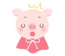 pink pig<MOKO> sticker #2623763