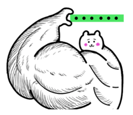 the Muscle Polar Bear sticker #2623895