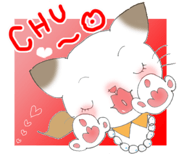 Hakata ben Neko fu-fu tsuma ver sticker #2624064