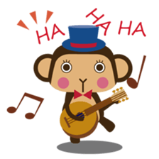 Saru Saru musica sticker #2624469