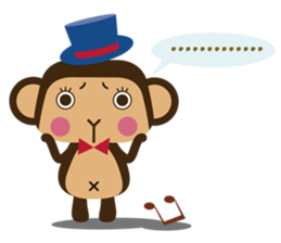 Saru Saru musica sticker #2624473