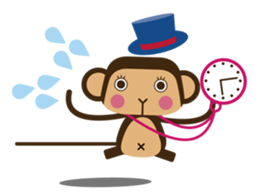 Saru Saru musica sticker #2624475