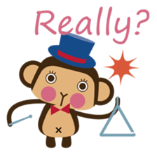 Saru Saru musica sticker #2624487