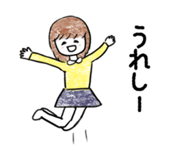 Children Girls sticker #2624739