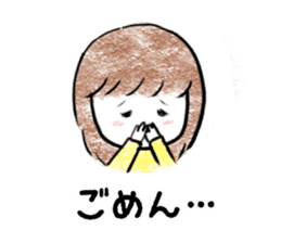 Children Girls sticker #2624747