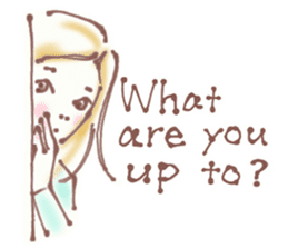 The ordinary girl. sticker #2625893