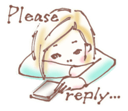 The ordinary girl. sticker #2625898