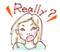 The ordinary girl. sticker #2625901